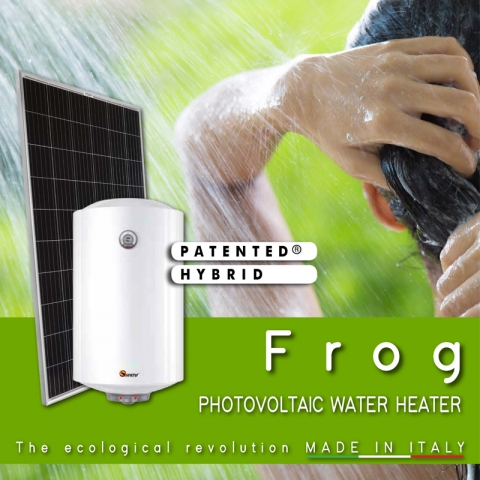 Frog PHOTOVOLTAIC WATER HEATER